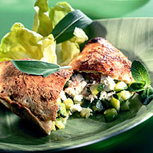 recette Calzone aux courgettes