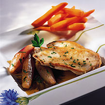recette Dinde aux Ã©chalions confits
