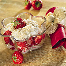 recette Fraises au mascarpone