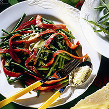 recette Haricots verts Ã  la carbonara