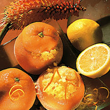 recette Oranges givrÃ©es au Grand Marnier