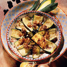 recette PoÃªlÃ©e de courgettes aux olives