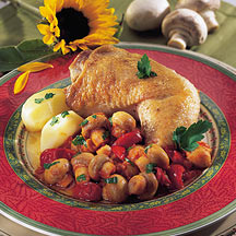 recette Poulet bonne femme