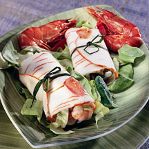 recette Rouleaux de la mer