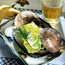 recette Sandwich au seigle et au saumon