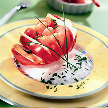 recette Tomates en Ã©ventail